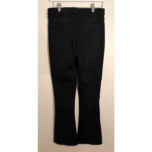 7 For All Mankind No Filter Denim Ultra High Rise Skinny Boot Jean Black Size 30 - Picture 7 of 7